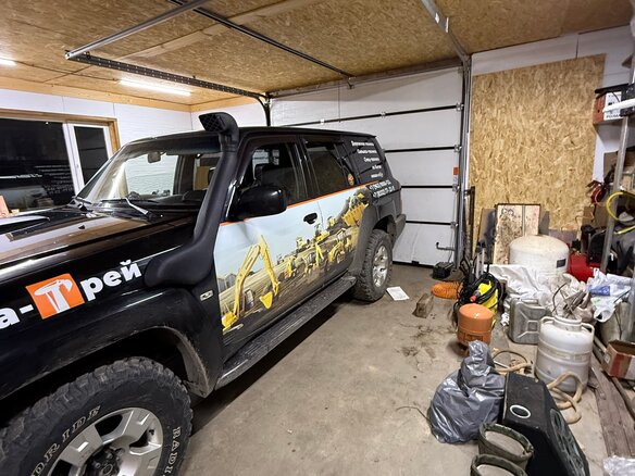 2007 Nissan Patrol V (Y61) Рестайлинг, чёрный, 1870000 рублей - вид 5