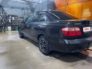 2005 Nissan Almera II (N16) Рестайлинг, чёрный, 320000 рублей, вид 4