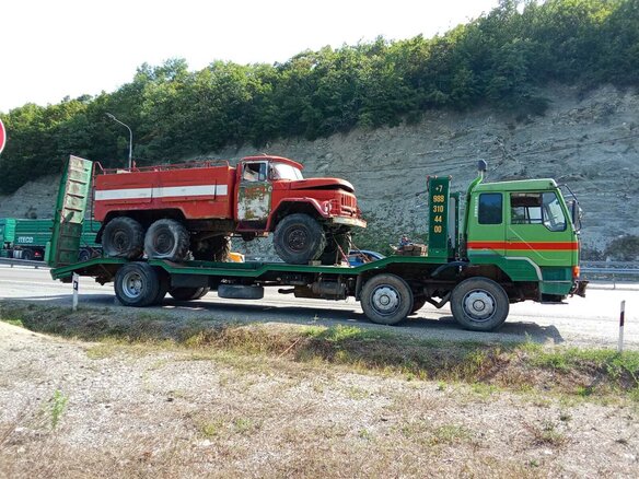 1995 Fuso (Mitsubishi) Super Great, зелёный, 2990000 рублей - вид 15