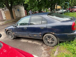 2001 Mitsubishi Carisma I Рестайлинг, синий, 130000 рублей, вид 5