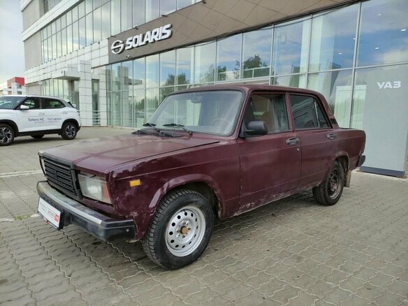 2007 Lada (ВАЗ) 2107, фиолетовый - вид 2