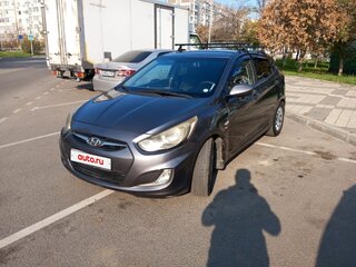 2012 Hyundai Solaris I, чёрный, 770000 рублей, вид 2
