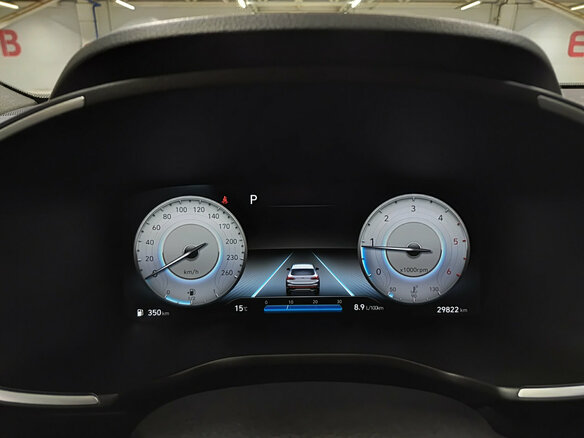 2021 Hyundai Santa Fe IV Рестайлинг, серый, 3660000 рублей - вид 15