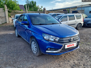 2021 Lada (ВАЗ) Vesta I, синий, 730000 рублей, вид 3