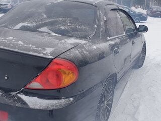2006 Kia Spectra I Рестайлинг 2, чёрный, 260000 рублей, вид 5