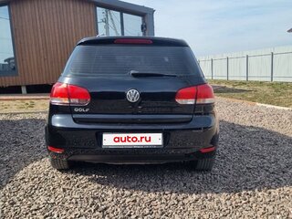 2011 Volkswagen Golf VI, чёрный, 670000 рублей, вид 2