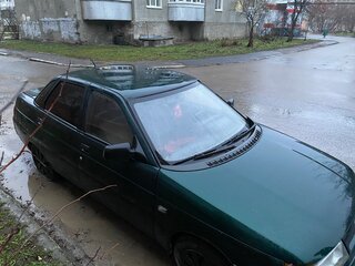 2002 Lada (ВАЗ) 2110, зелёный, 110000 рублей, вид 4