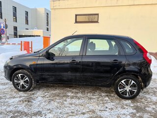 2013 Lada (ВАЗ) Kalina II, чёрный, 400000 рублей, вид 4