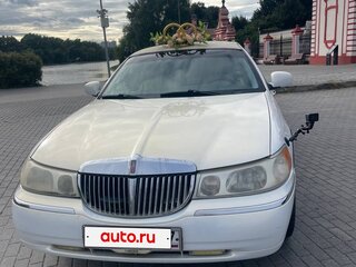 1999 Lincoln Town Car III, белый, 450000 рублей, вид 1