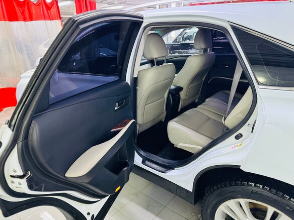 2011 Lexus RX 450h III, белый, 2300000 рублей - вид 15