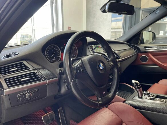 2013 BMW X6 40d I (E71) Рестайлинг, чёрный, 1100000 рублей - вид 6