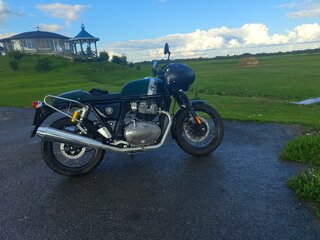 2024 Royal Enfield Continental GT, зелёный, 580000 рублей, вид 2