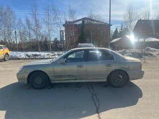 2007 Hyundai Sonata ТагАЗ IV (EF) Рестайлинг, бежевый, 200000 рублей, вид 3