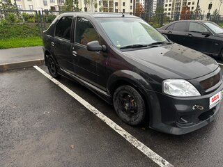 2015 Renault Logan I Рестайлинг, чёрный, 400000 рублей, вид 1