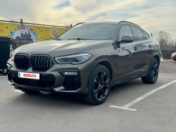 2021 BMW X6 30d III (G06), зелёный, 9400000 рублей