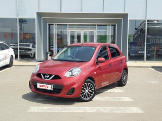2018 Nissan March IV (K13) Рестайлинг, красный, 710000 рублей, вид 3