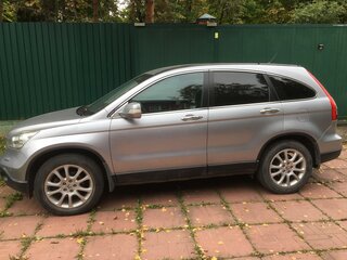 2008 Honda CR-V III, серебристый, 1450000 рублей, вид 4