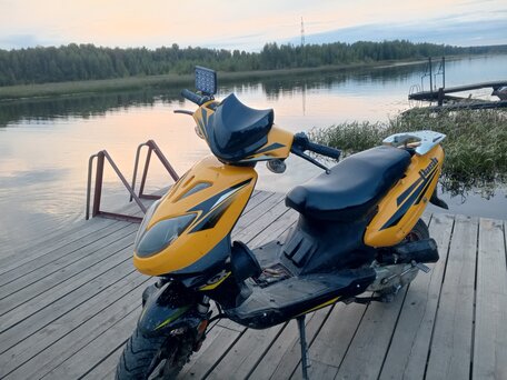 2011 GX moto GX Flash, жёлтый, 35000 рублей, вид 3