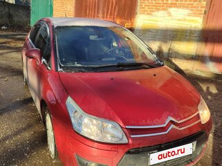 2010 Citroen C4 I Рестайлинг, красный, 330000 рублей, вид 1