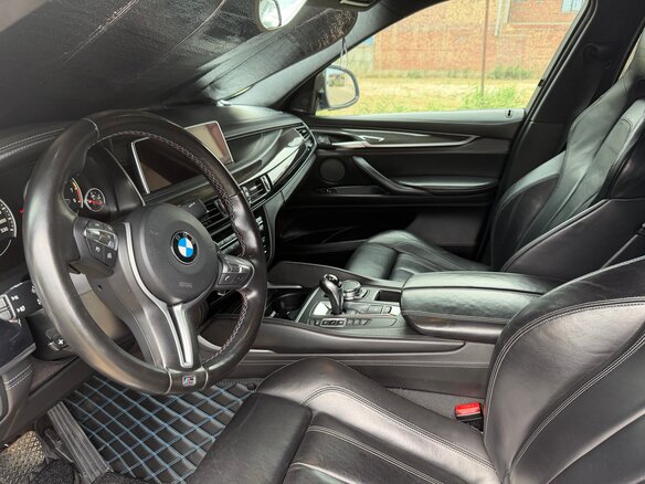 2016 BMW X6 M II (F86), голубой, 3400000 рублей - вид 6