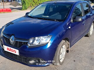 2014 Renault Logan II, синий, 480000 рублей, вид 1