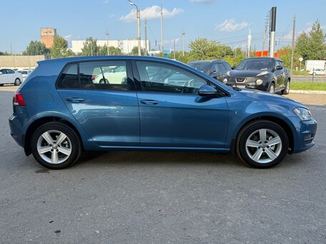 2013 Volkswagen Golf VII, голубой, 1270000 рублей, вид 5