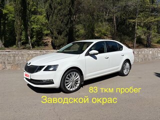 2018 Skoda Octavia III (A7) Рестайлинг, белый, 1750000 рублей, вид 1