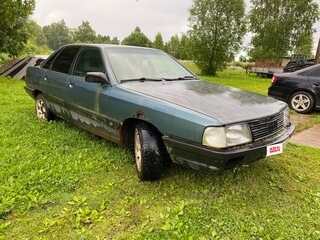 1988 Audi 100 III (C3) Рестайлинг, синий, 85000 рублей, вид 3