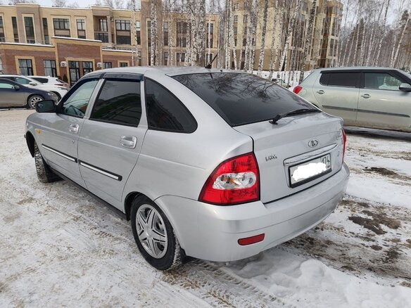 2009 Lada (ВАЗ) Priora I, серебристый, 400000 рублей - вид 7