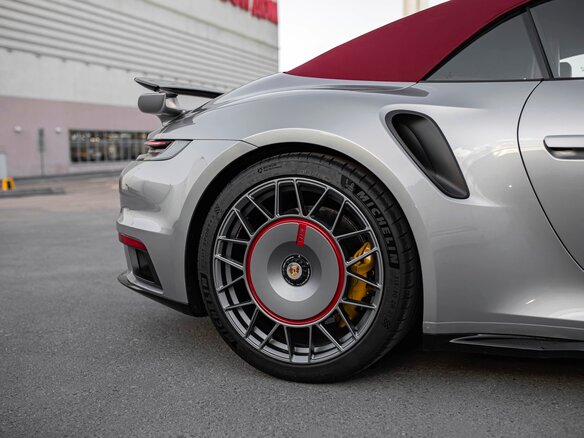 2020 Porsche 911 Turbo S VIII (992), серый - вид 10