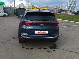 2020 Kia Sportage IV Рестайлинг, синий, 2500000 рублей, вид 4