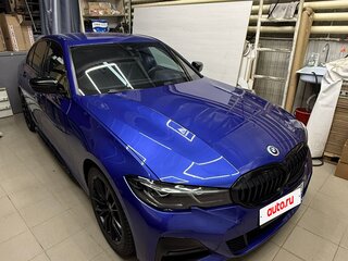 2021 BMW 3 серии 320d xDrive VII (G2x), синий, 5100000 рублей, вид 2