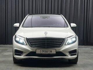 2015 Mercedes-Benz S-Класс 500 VI (W222, C217), белый, 3500000 рублей, вид 2