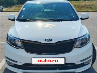 2016 Kia Rio III Рестайлинг, белый, 1260000 рублей, вид 1