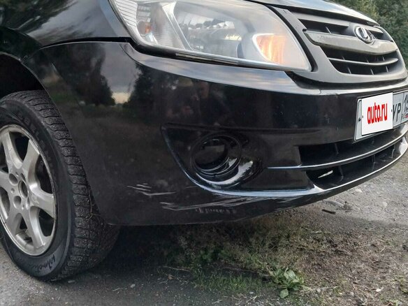 2012 Lada (ВАЗ) Granta I, синий, 325000 рублей - вид 10