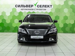 2013 Toyota Camry VII (XV50), чёрный, 1450000 рублей, вид 3