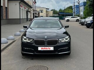 2016 BMW 7 серии 750i xDrive VI (G11/G12), чёрный, 2350000 рублей, вид 2