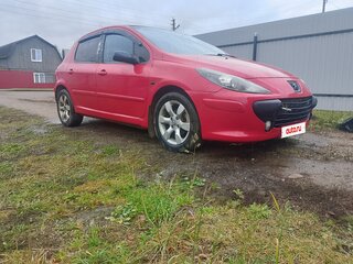 2006 Peugeot 307 I Рестайлинг, красный, 350000 рублей, вид 2