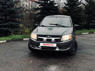 2012 Lada (ВАЗ) Granta I, серый, 210000 рублей, вид 3