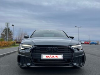 2021 Audi A6 45 TFSI V (C8), серый, 3450000 рублей, вид 2