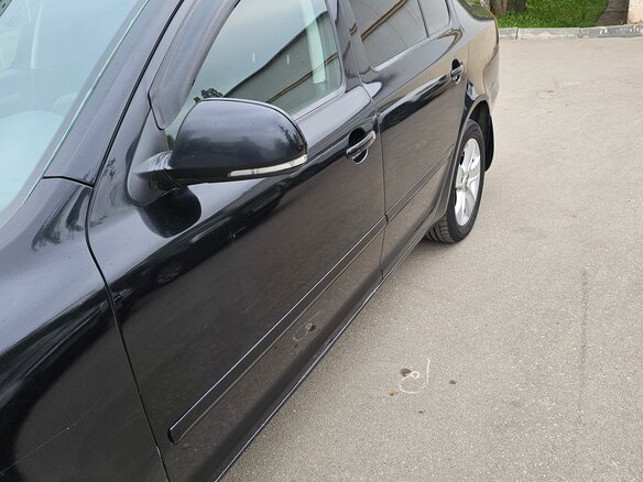 2011 Skoda Octavia II (A5) Рестайлинг, чёрный, 755000 рублей - вид 2