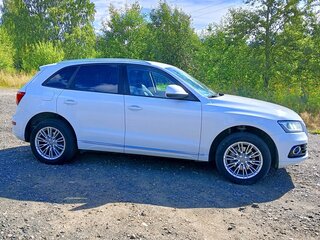 2013 Audi Q5 I (8R) Рестайлинг, белый, 1800000 рублей, вид 3