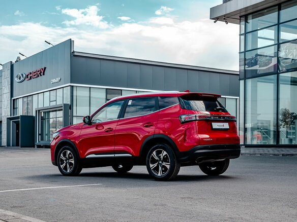 2025 Chery Tiggo 4 I Рестайлинг 2, красный - вид 5