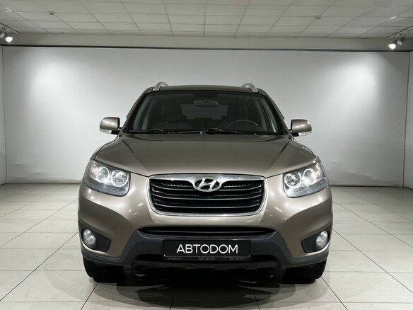 2010 Hyundai Santa Fe II Рестайлинг, коричневый, 1099000 рублей - вид 2