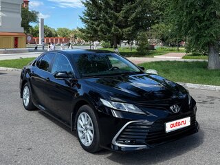 2021 Toyota Camry VIII (XV70) Рестайлинг, чёрный, 3000000 рублей, вид 3