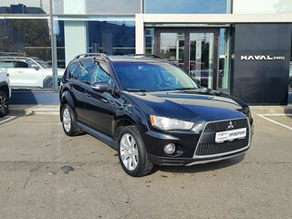 2011 Mitsubishi Outlander II Рестайлинг, чёрный, 1019000 рублей, вид 3