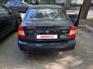 2006 Hyundai Accent ТагАЗ II, синий, 400000 рублей, вид 2