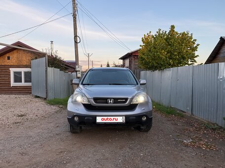 2007 Honda CR-V III, серебристый, 990000 рублей, вид 3