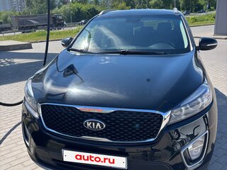 2016 Kia Sorento III Prime, чёрный, 1820000 рублей, вид 3