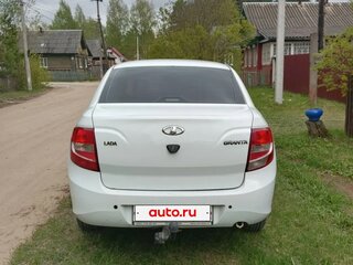 2015 Lada (ВАЗ) Granta I, белый, 430000 рублей, вид 5